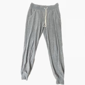 Basic Gray Joggers With Tie